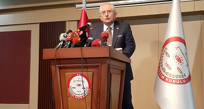 YSK Başkanı Sadi Güven: ‘İtirazlar için 3 gün süre var’